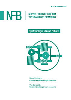 											Ver Núm. 15 (2014): Epistemología y Salud Pública
										